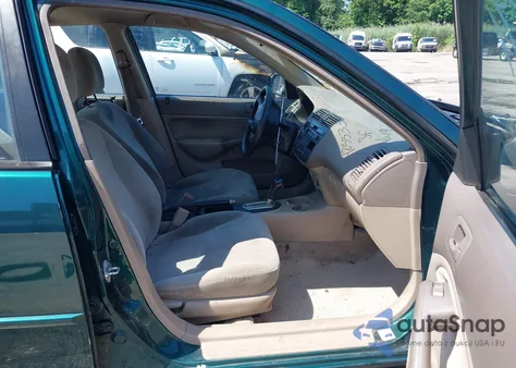 2001 Honda Civic Lx from USA, damaged, VIN 1HGES16581L024508